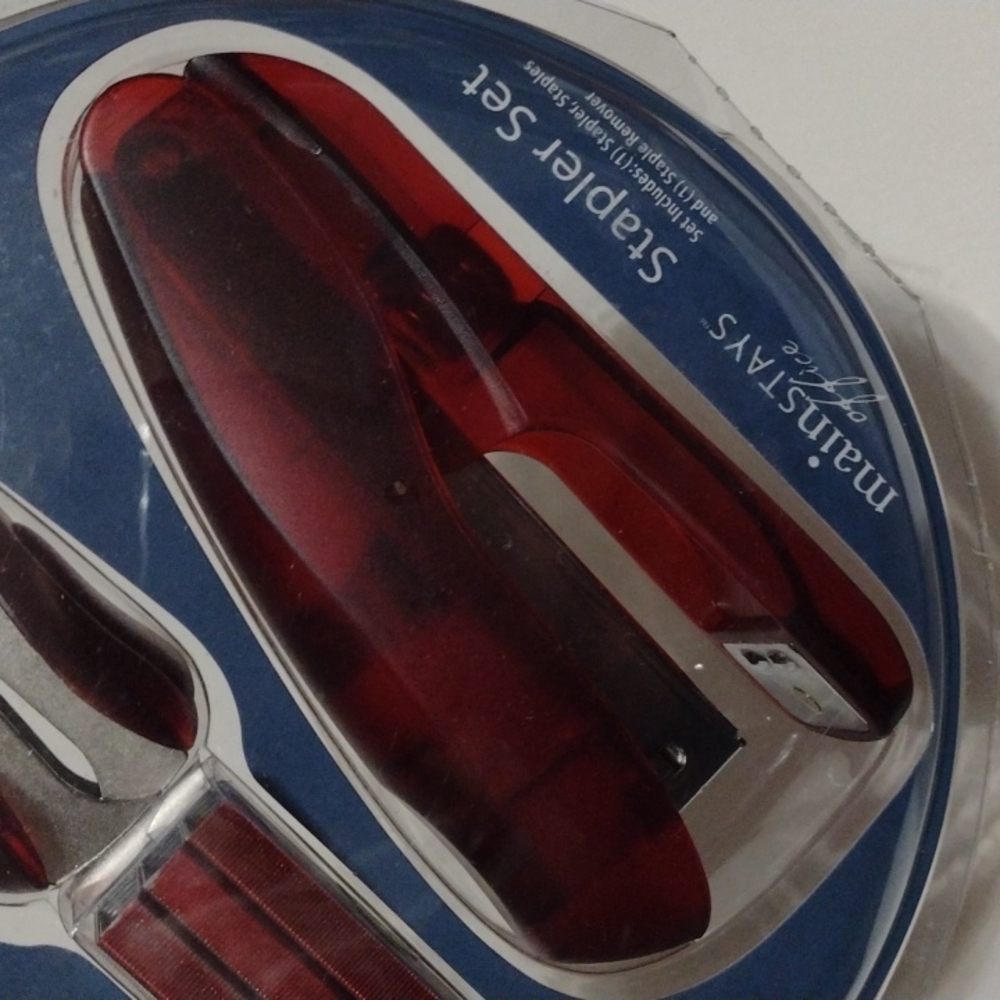 2/$15 Stapler Set Red - Picture 2 of 6